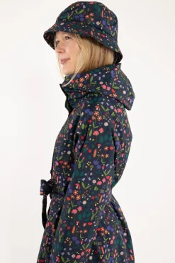 Danelisabeth Raincoat Dk Navy BOTANICAL