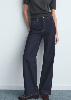 Danila high-waisted wide-leg jeans