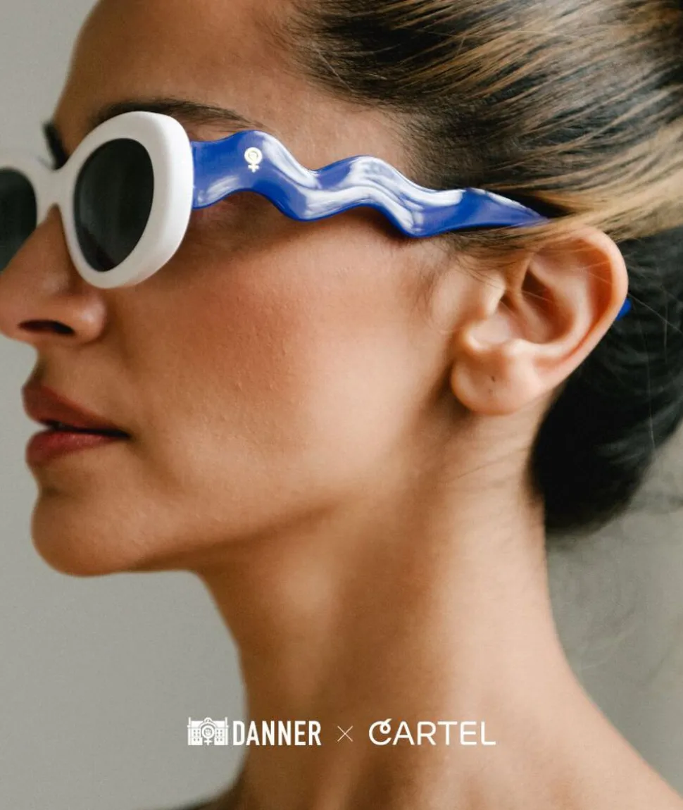 Danner x Cartel Oval Sunnies - Shell/CartelBlue
