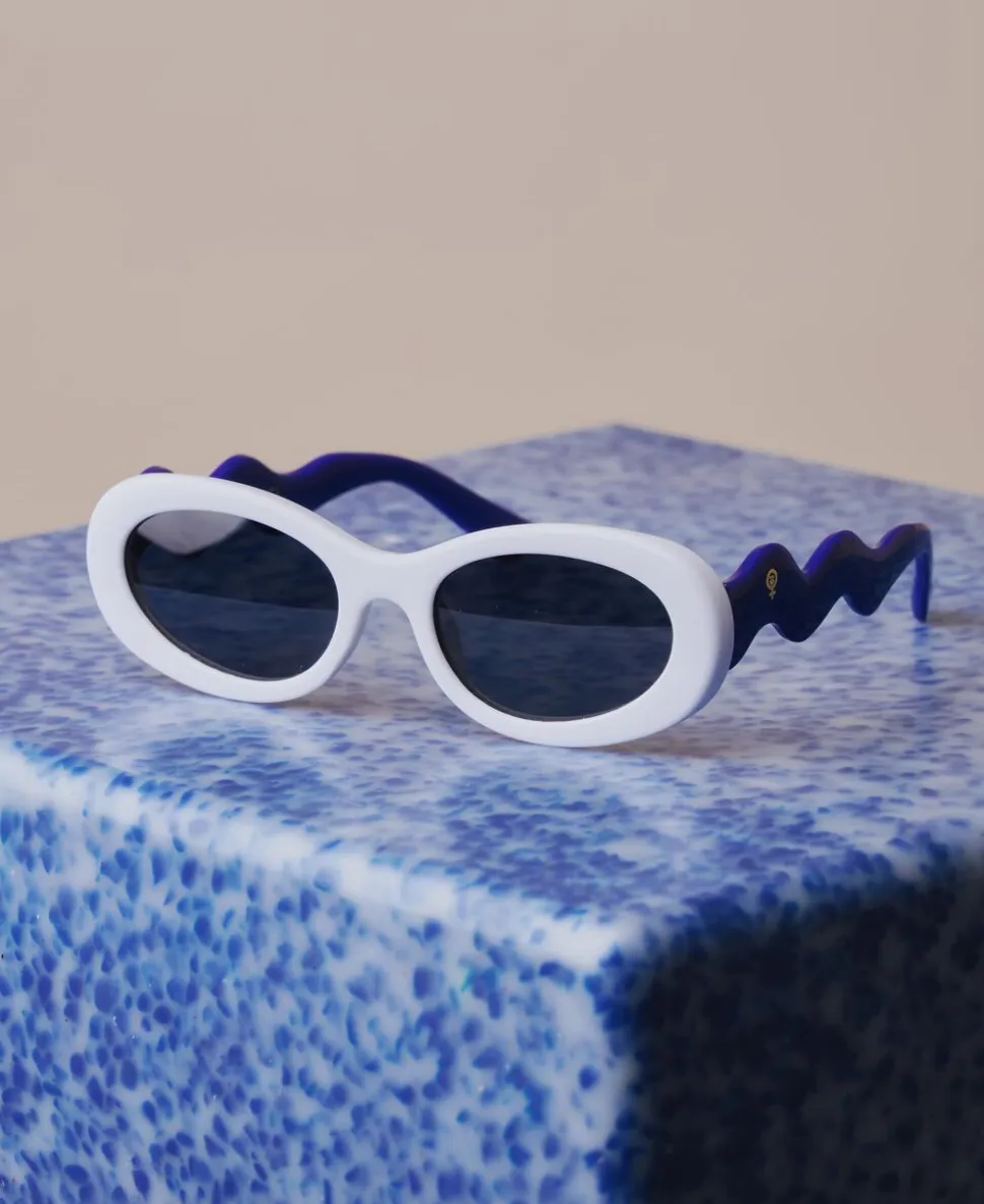 Danner x Cartel Oval Sunnies - Shell/CartelBlue