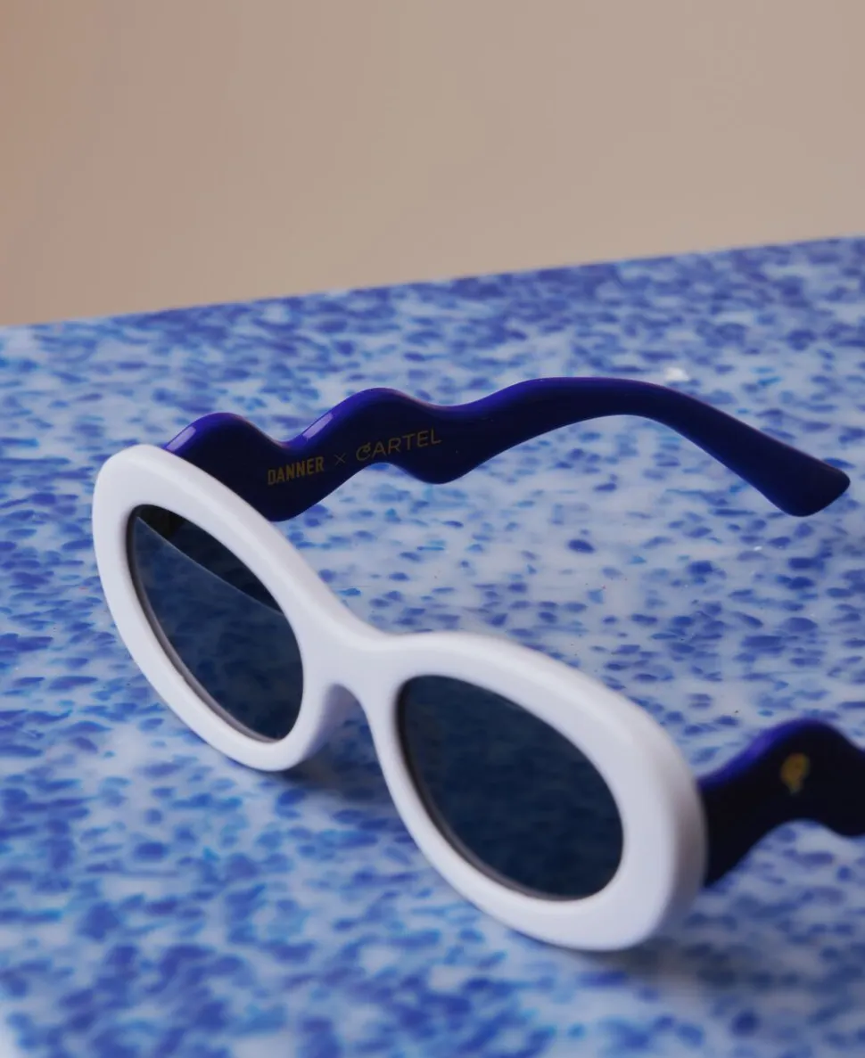 Danner x Cartel Oval Sunnies - Shell/CartelBlue