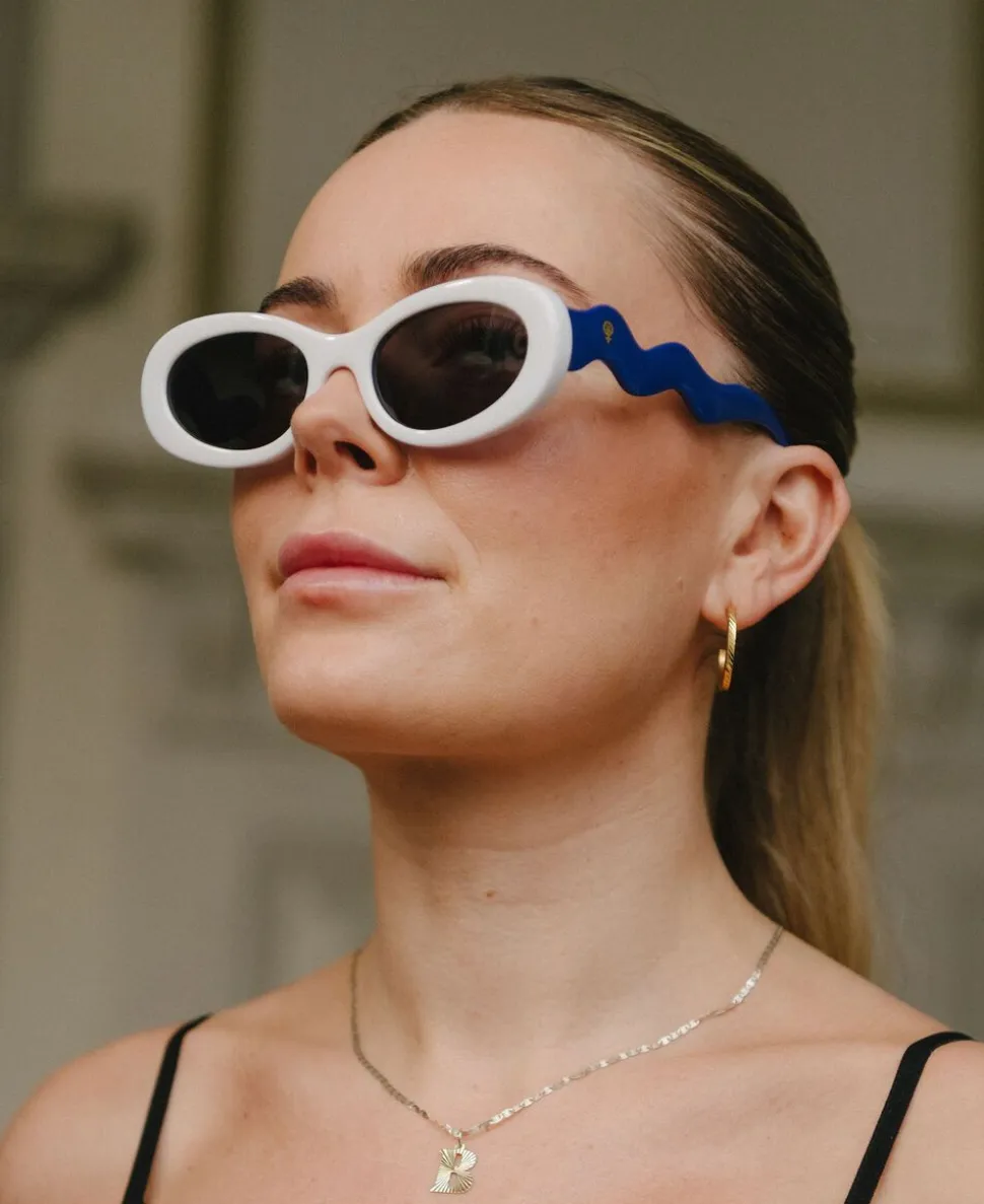 Danner x Cartel Oval Sunnies - Shell/CartelBlue