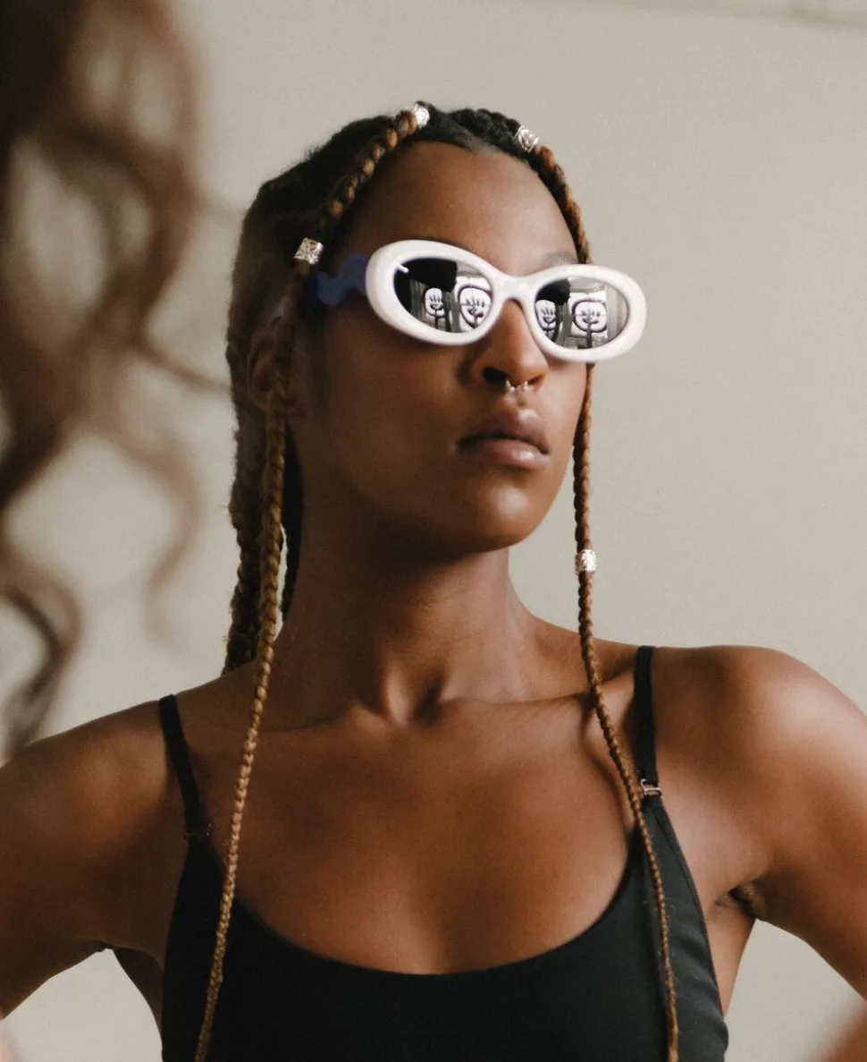 Danner x Cartel Oval Sunnies - Shell/CartelBlue