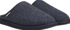 DARWIN WOOL - OPEN WOOL SLIPPERS WITH SHEARLING LINING