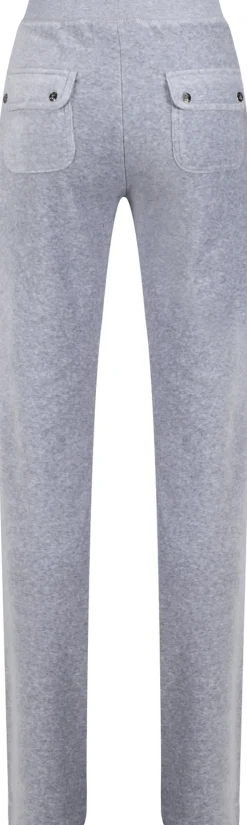 Del Ray Classic Velour Pant Pocket Design