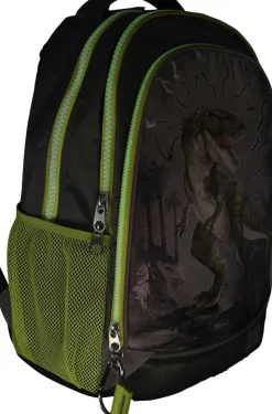 Dino World Skolerygsæk Reflector