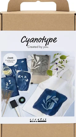 DIY Kit Cyanotypi, Tekstil