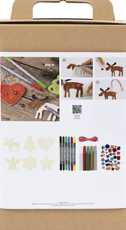 DIY Kit Julepynt, Farvelægning