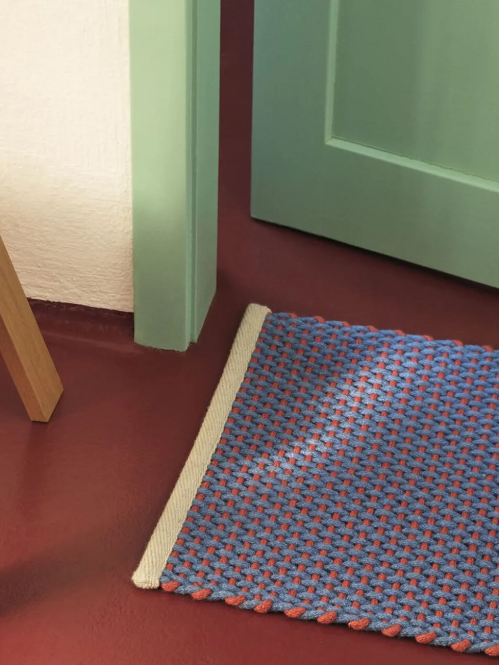 Door Mat-Blue