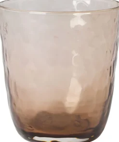 DRIKKEGLAS 'HAMMERED'