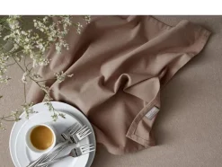 Dug 270 x 140 cm Fungi brown 100% ny bomuld