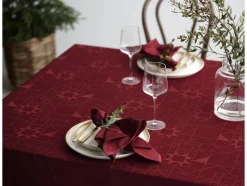 Dug 140x320 Star Damask Red