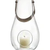 Dwl lanterne klart glas 29 cm.