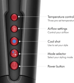 Dyson Airstrait straightener Onyx Gold