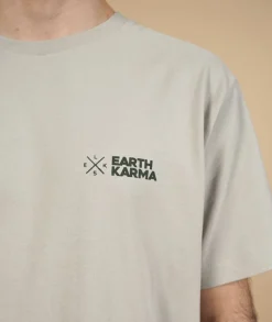 EARTH KARMA BRUSHED T-SHIRT