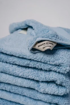 Egyptisk håndklæde lyseblå