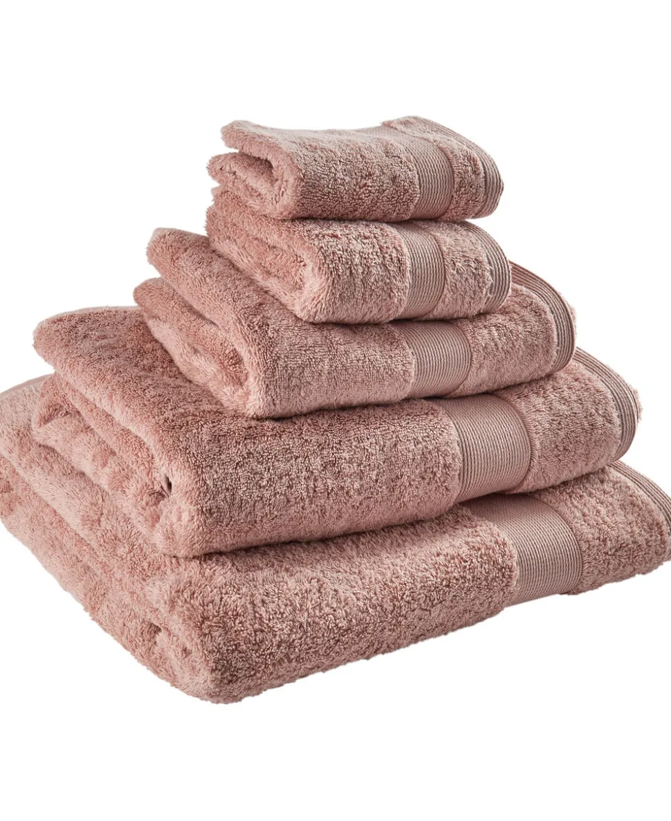 Egyptisk håndklæde misty rose