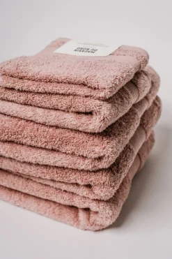 Egyptisk håndklæde misty rose