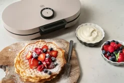 Electa Vaffeljern Dobbelt 2 Vafler Grå