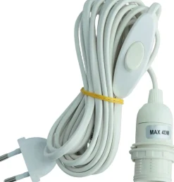 Electric cord white