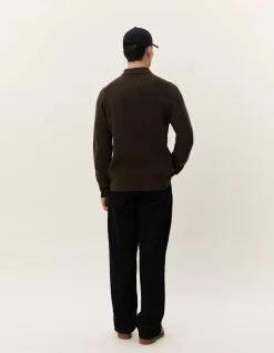 Elinor Zipper Polo Knit