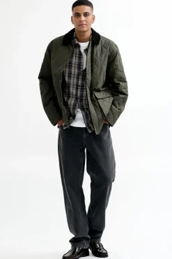 Emerson 4 Coated quiltet jakke - GRS