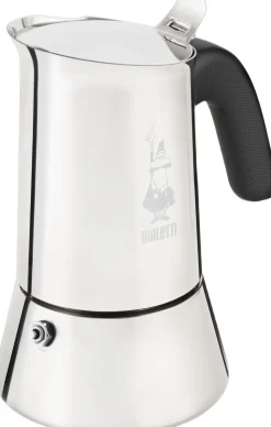 Espressokande Venus, 10 kop Stål Bialetti