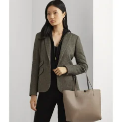 Faux-Leather Reversible Tote