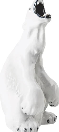 Figurine Isbjørn, brølende 33,5 cm