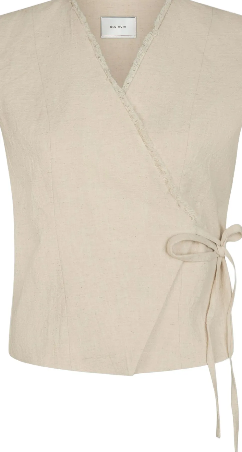 Filora Ramie Wrap Waistcoat
