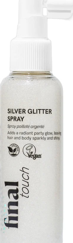 Final Touch™ Silver Glitter Spray