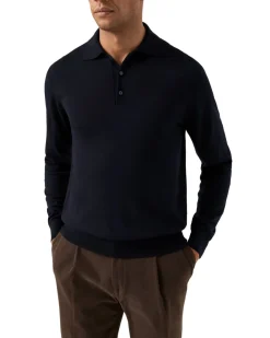 Fine Knit Merino Polo Shirt