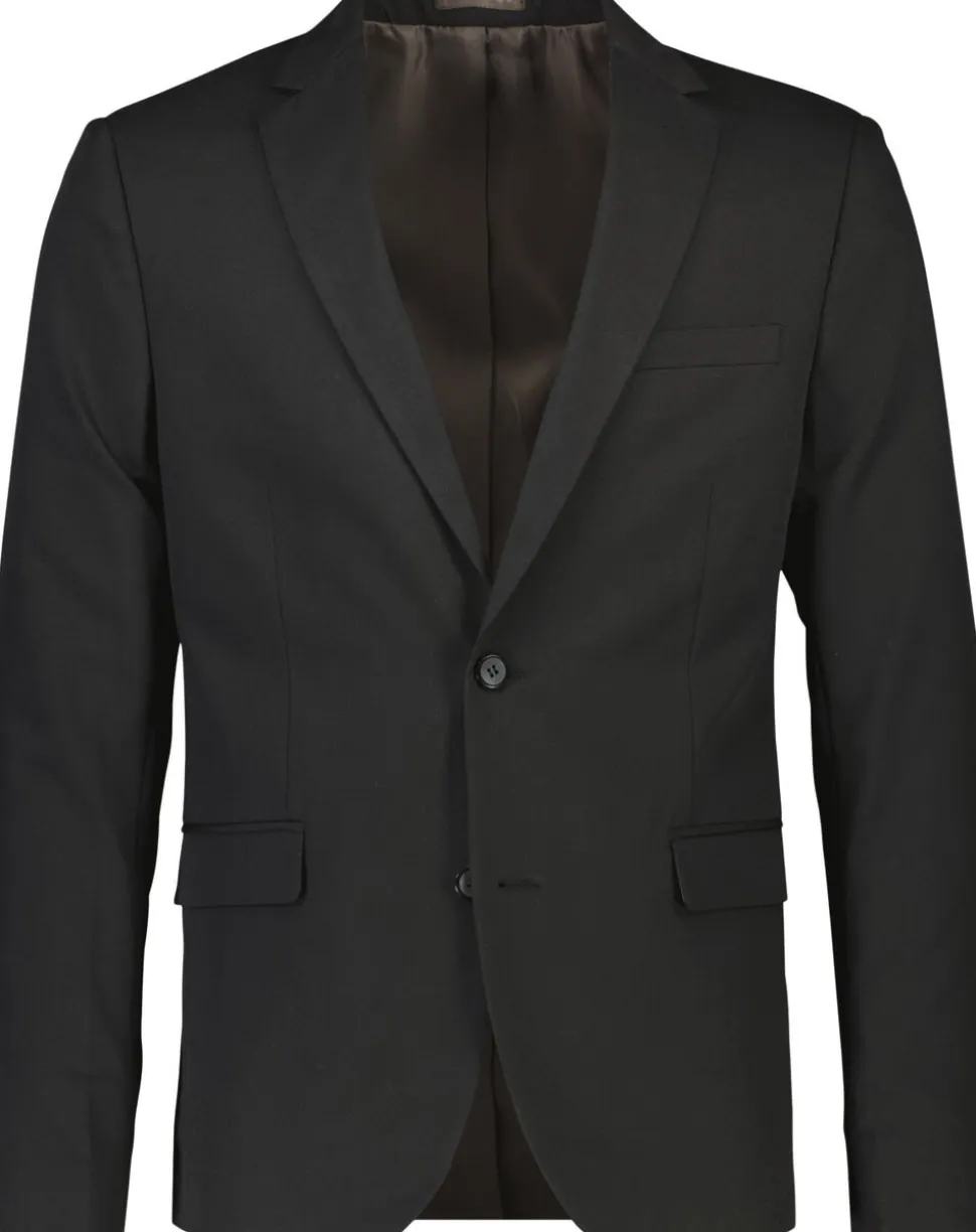 Fine twill stretch suit