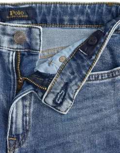 Flared Indigo Denim Jean