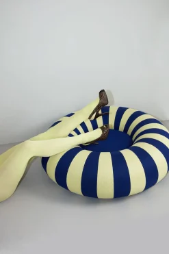 FLOAT, MEDIUM, DARK BLUE/YELLOW
