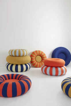 FLOAT, SMALL, BLUE/OCHRE