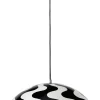 Flowerpot Pendant VP2, Black/White