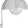Flowerpot Wall Lamp VP8, Chrome-Plated