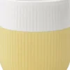 Fluted Contrast Mug 35cl Sunbeam