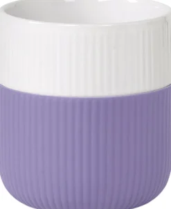 Fluted Contrast Mug 35cl Wisteria