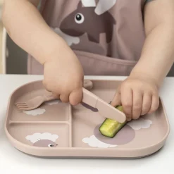 Foodie bestiksæt Happy dots Pudder