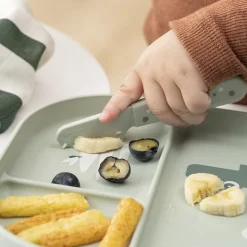 Foodie bestiksæt Happy dots Grøn