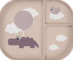 Foodie inddelt tallerken Happy clouds Pudder