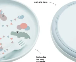 Foodie spisesæt Celebration Blå