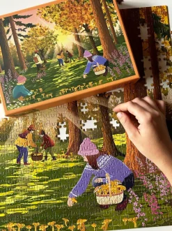 Forest Treasures Puzzle - puslespil med 1000 brikker