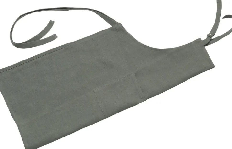 Forklæde 95x80 cm Olivengrøn