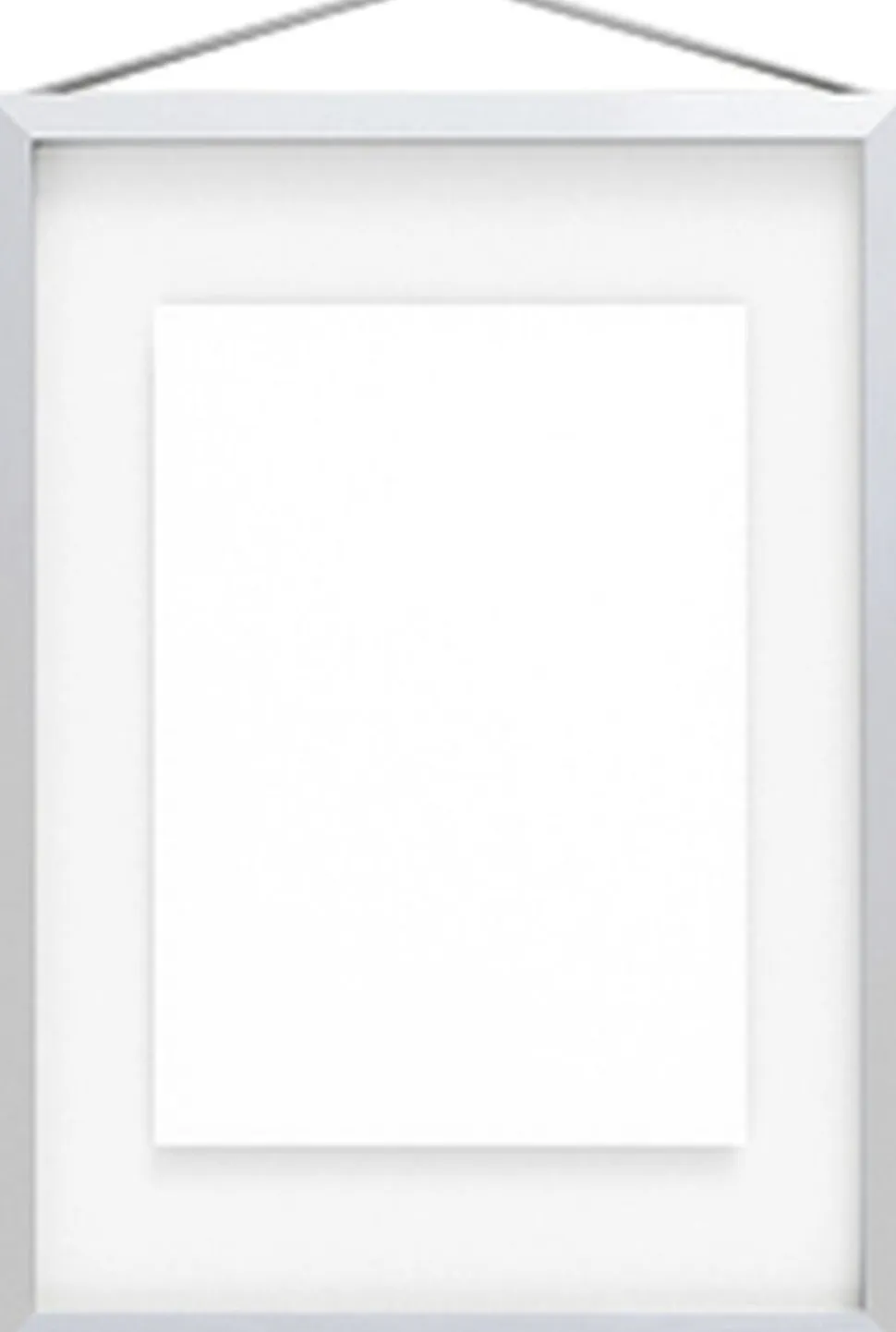 Frame, Brushed Aluminium, A4