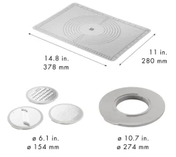 Fresh & Save BOWLS Tilbehørs sæt, S/M/L / 5-dele