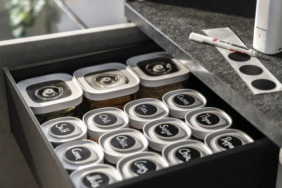 Fresh & Save CUBE Sæt S/M12 gennemsigtig-hvid