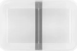 FRESH & SAVE Vakuum madkasse, semitransparent/grå, Str L